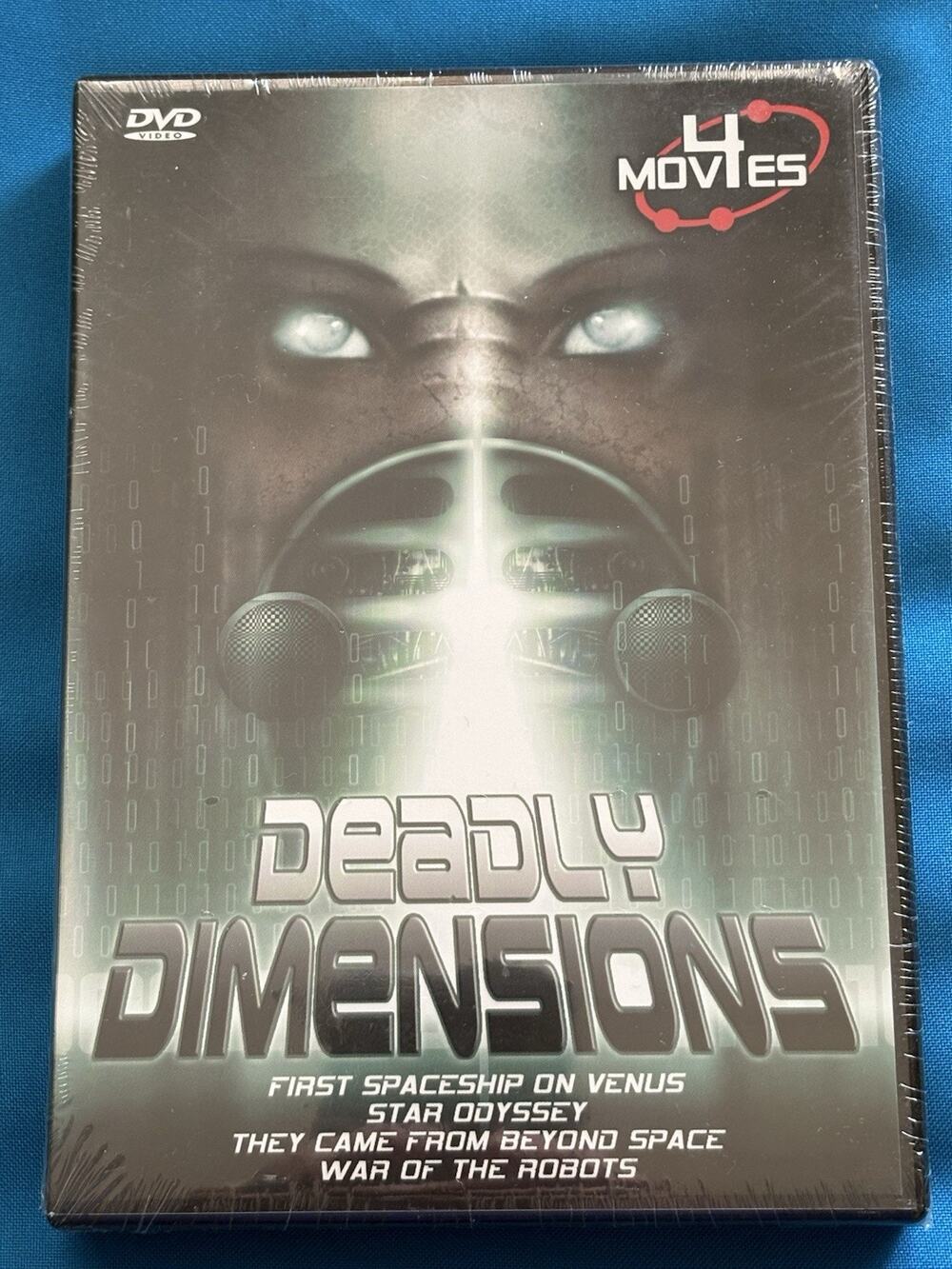 Deadly Dimensions DVD 4-Movie Sci-Fi Horror Antonio Sabato NEW Cult Classics